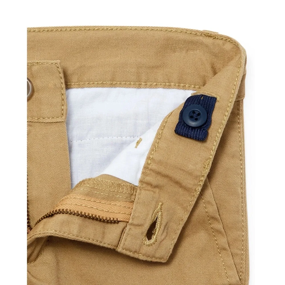 Khaki Chino Flax Boys Uniform Pants Skinny Leg Children’s Place